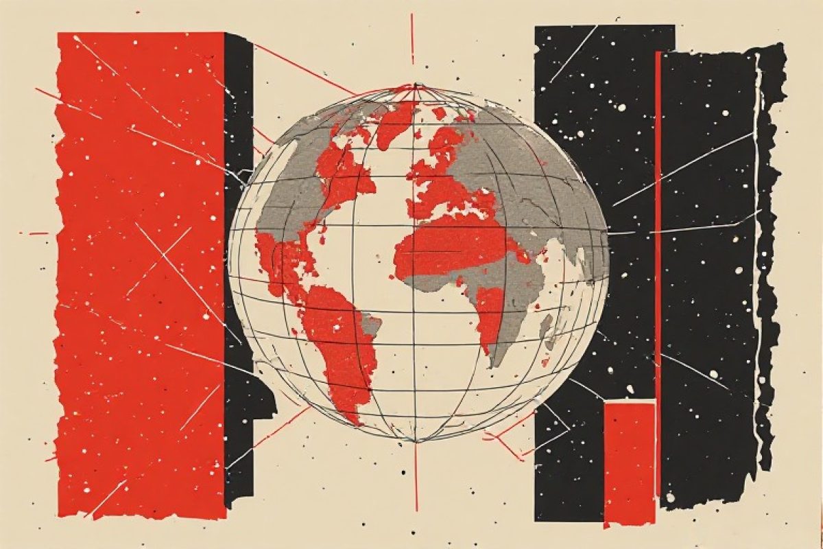 La mondialisation heureuse, en pointillé